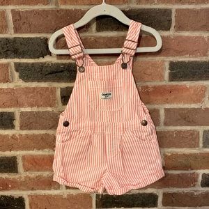 Osh Kosh B’gosh Seersucker Overalls